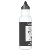 Fitness instructeur of fitness coach waterfles  (Links)