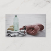 Fitness Instructeur op wit Visitekaartje (Achterkant)