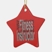 Fitness Instructor Extraordinaire Keramisch Ornament (Links)