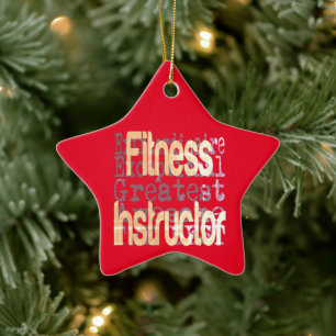 Fitness Instructor Extraordinaire Keramisch Ornament