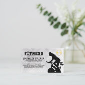 Fitness Instructor | Gezondheid Visitekaartje (Staand voorkant)