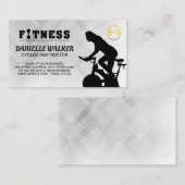 Fitness Instructor | Gezondheid Visitekaartje (Voorkant / Achterkant)