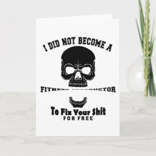 Fitness Instructor Kaart