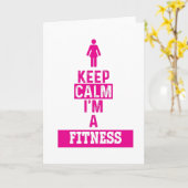 Fitness Instructor Kaart (Gele Bloem)