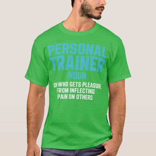 Fitness Instructor Personalrainer Workout Coach gi T-shirt (Voorkant)