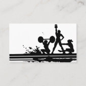 Fitness Instructor Visitekaartje (Voorkant)