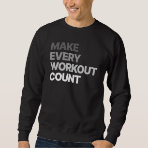 Fitness is mijn therapie Motivatie Gym Kleding 17 Trui