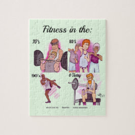 Fitness Jigzaag Puzzle Legpuzzel