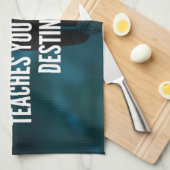 Fitness Journey - Women's Workout Motivatie Theedoek (Quarter Fold)