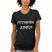 Fitness Junkie Black Shirt