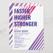 fitness kaart (Voorkant / Achterkant)