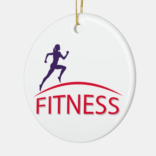fitness keramisch ornament (Links)