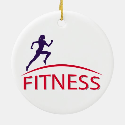 fitness keramisch ornament (Achterkant)