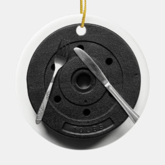 fitness keramisch ornament