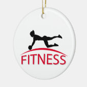 fitness keramisch ornament (Links)