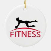 fitness keramisch ornament (Achterkant)