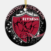 fitness keramisch ornament (Voorkant)