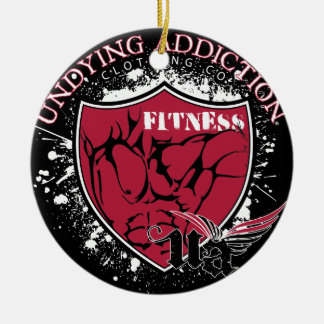 fitness keramisch ornament