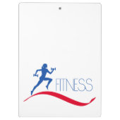 fitness klembord (Achterkant)