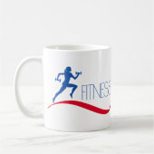 fitness koffiemok (Links)