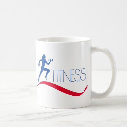 fitness koffiemok (Rechts)