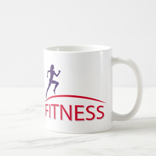 fitness koffiemok (Rechts)