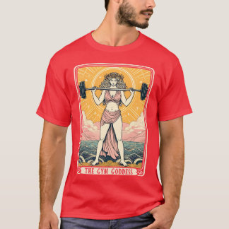 Fitness krachttraining workout gym The Gym Goddess T-shirt