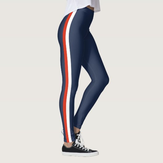 Fitness Leggings met Side Stripe - Uw kleuren (Rechts)