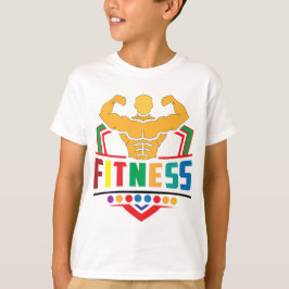 Fitness Lifestyle – Trainen is hard blijven sterk T-shirt