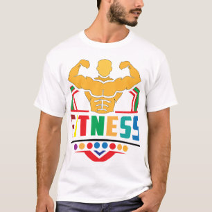 Fitness Lifestyle – Trainen is hard blijven sterk T-shirt
