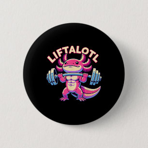 Fitness Liftalotl Bodybuilding Gym Ronde Button 5,7 Cm