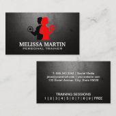 fitness - Logo | Opleidingssessies Visitekaartje (Voorkant / Achterkant)