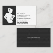 fitness - Logo | Sport Trainer Visitekaartje (Voorkant / Achterkant)