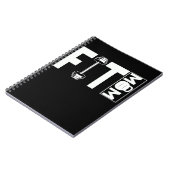 Fitness Mama Gym Weightlift mama Notitieboek (Linkerzijde)