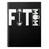 Fitness Mama Gym Weightlift mama Notitieboek (Voorkant)