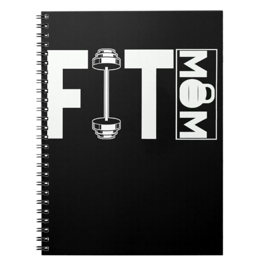 Fitness Mama Gym Weightlift mama Notitieboek (Voorkant)