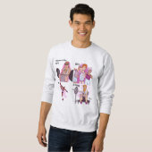 Fitness Mannen Ash Sweatshirt (Voorkant volledig)