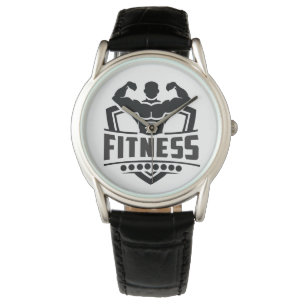 Fitness Motivatie Grafiek Sterk & Actief Leven Horloge
