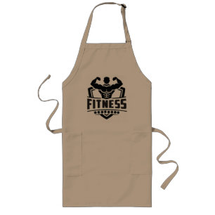 Fitness Motivatie Grafiek Sterk & Actief Leven Lang Schort
