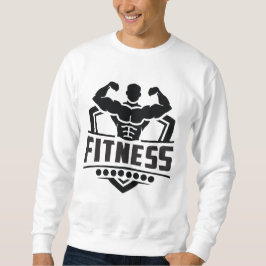 Fitness Motivatie Grafiek | Sterk & Actief Leven Trui