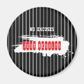 Fitness motivatie magneet (Voorkant)