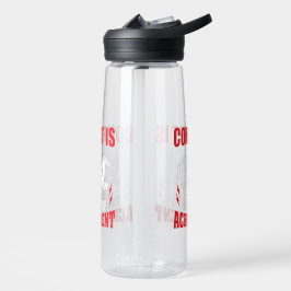 Fitness Motivatie Quote Dumbbell Lifting Gym Waterfles