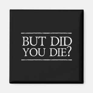 Fitness motivatie shirt met tekst Workout But D Magneet