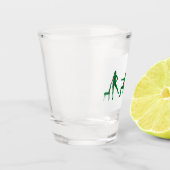 Fitness Motivatie Shot Glass Glas (Links)