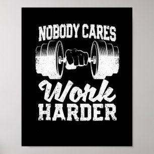 fitness motivatie training poster