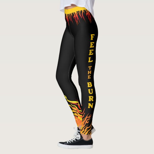 Fitness Motivatie ZWART Leggings (Links)