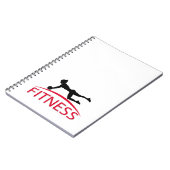 fitness notitieboek (Linkerzijde)