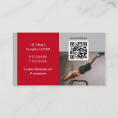 Fitness Personal Trainer | Actieve sport Visitekaartje (Achterkant)