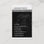 Fitness Personal Trainer | Actieve sport Visitekaartje (Achterkant)