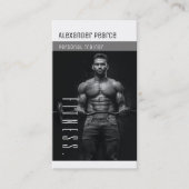 Fitness Personal Trainer | Actieve sport Visitekaartje (Voorkant)